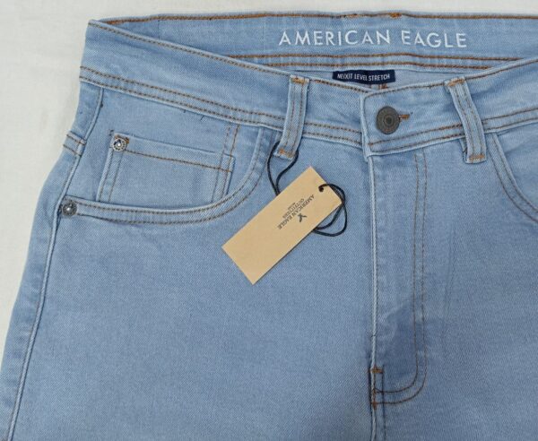 American Eagle Sky Blue Premium Quality Denim Pant - Image 2