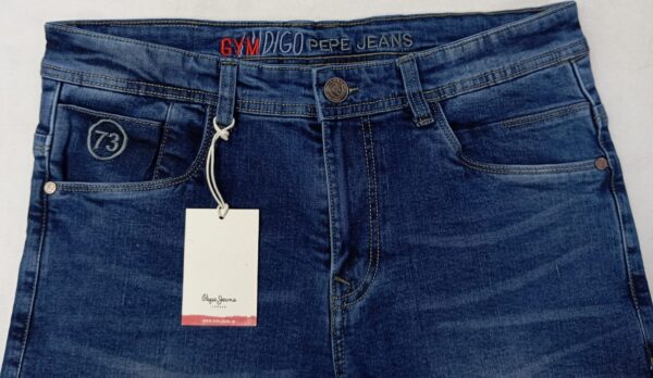 Pepe Jeans Deep Blue Premium Quality Denim Pant - Image 2