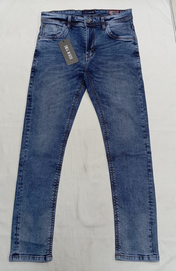 Denim Time BD Light Blue PP Work Premium Quality Denim Pant - Image 3