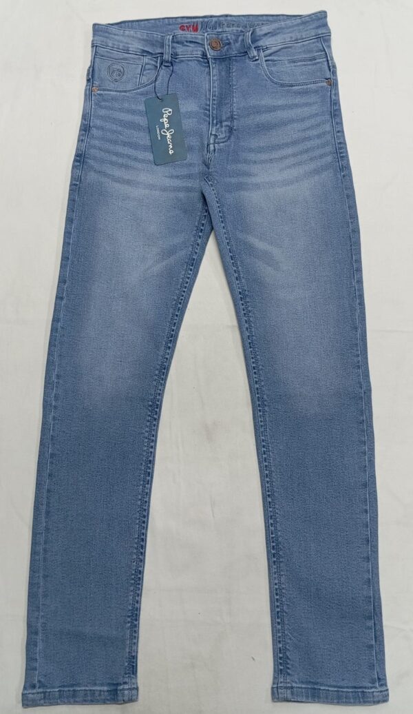 Pepe Jeans Light Blue PP Work Premium Denim Pant - Image 2